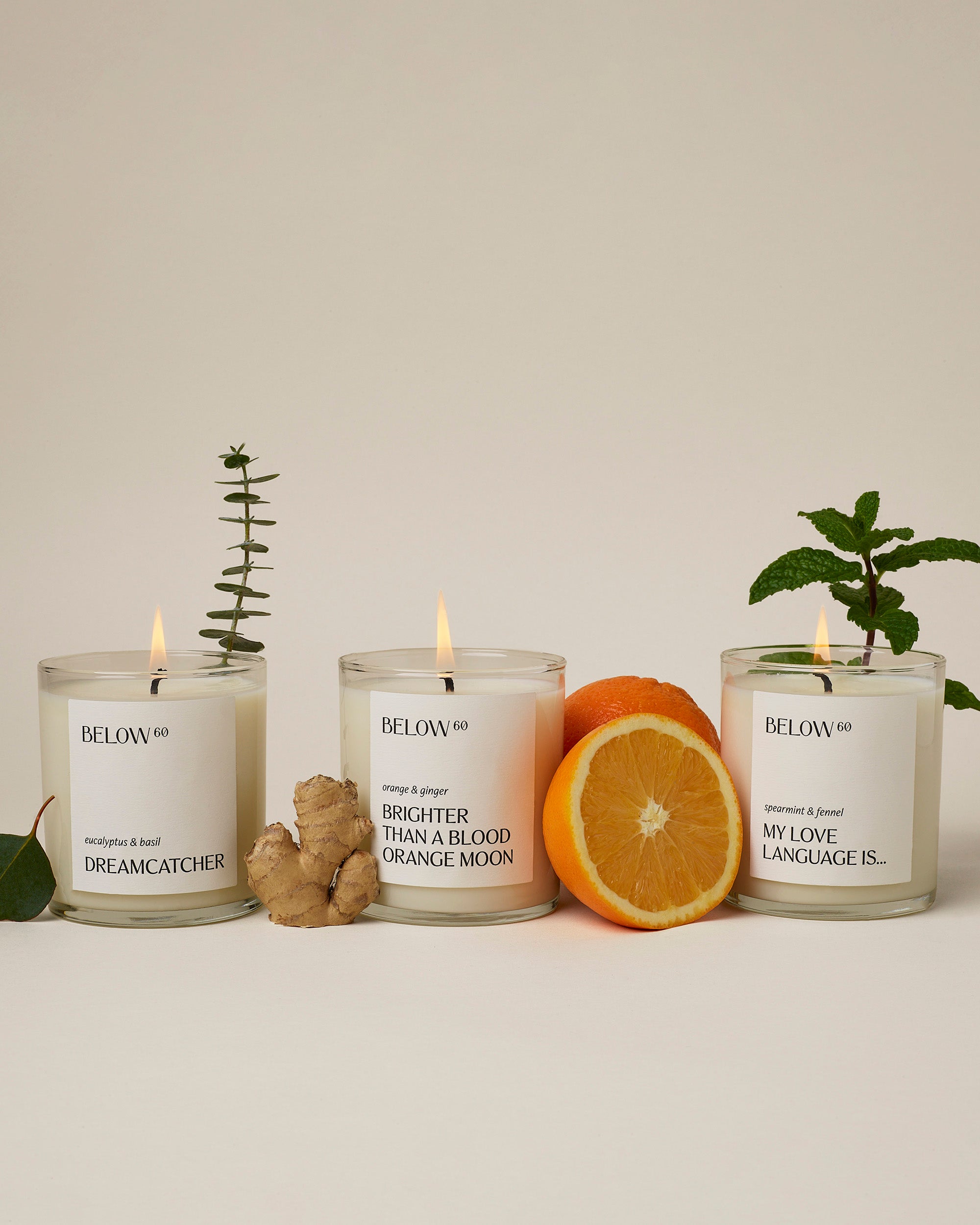 For the Homebody | 10oz Soy Wax Candle Trio – Below 60