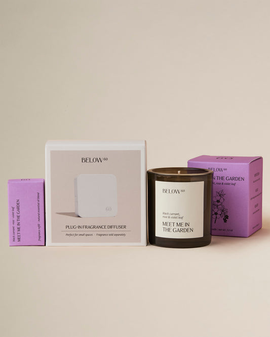 Meet Me in the Garden Candle + Home Diffuser Set
